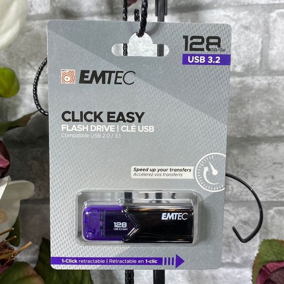 128GB Click Easy Flash Drive